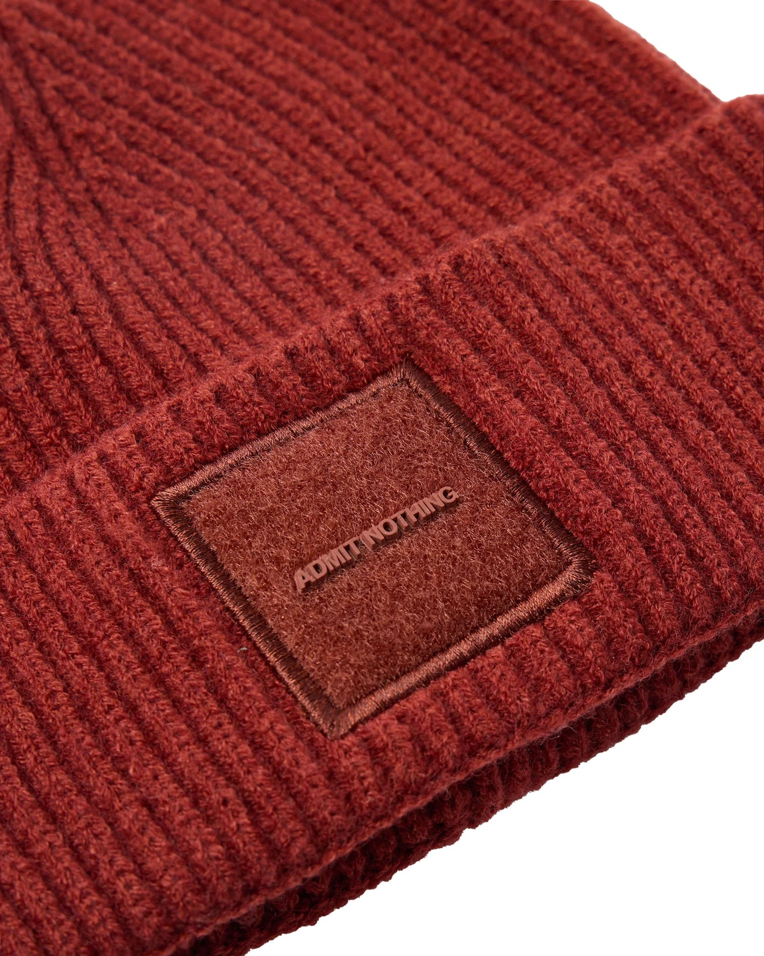 Weekend Offender Palmyra Rib Beanie - BRICK