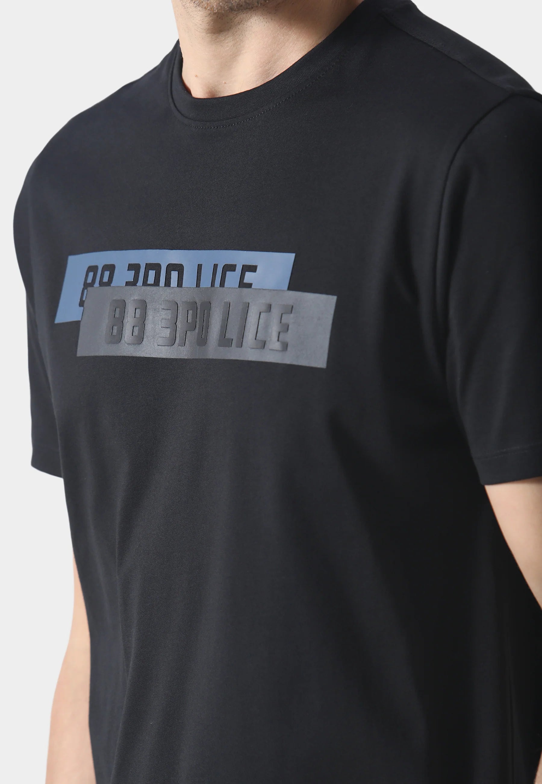 883 Police Adrian BLACK  T-Shirt