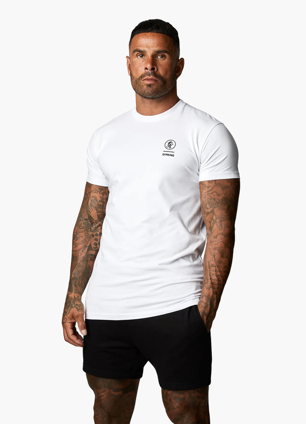 Gym king 2025 white t shirt