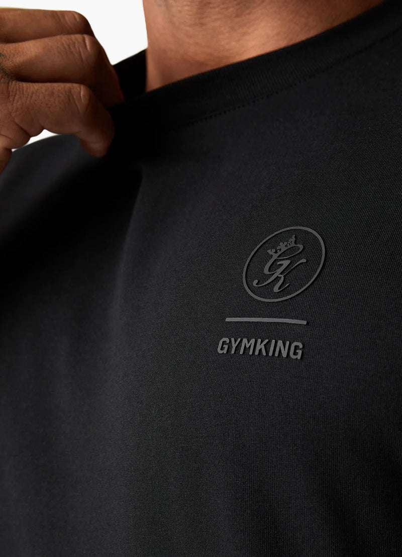 Gym King Aventus Tee - Black