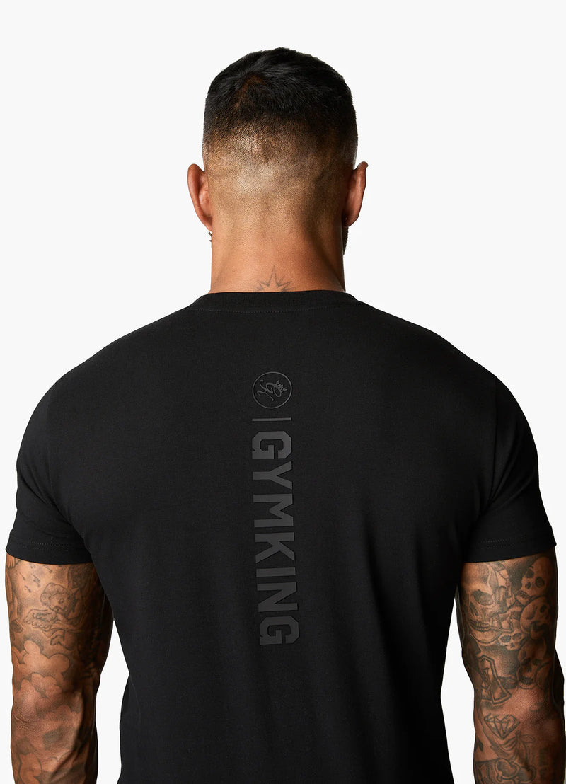 Gym King Aventus Tee - Black