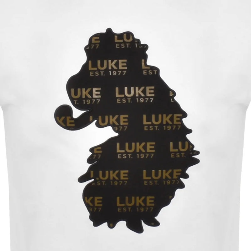 Luke 1977 Fin Lion T Shirt White