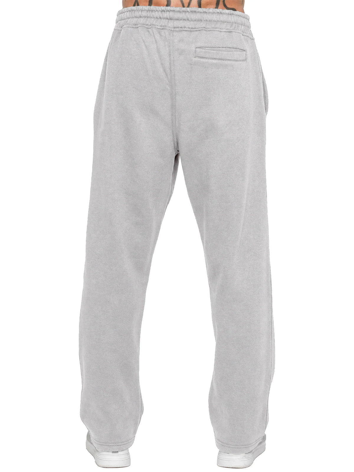 Enzo Jeans Maximo Straight Leg Joggers Light Grey