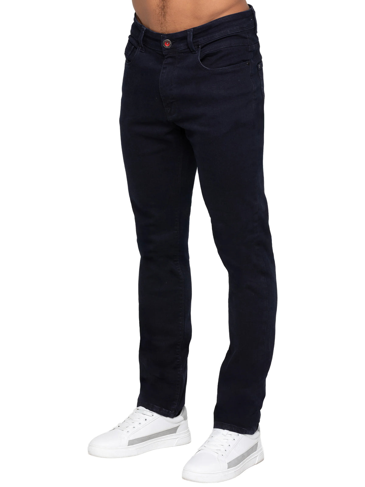 Enzo Jeans Damiano Tapered Actiflex Jeans Navy Blue