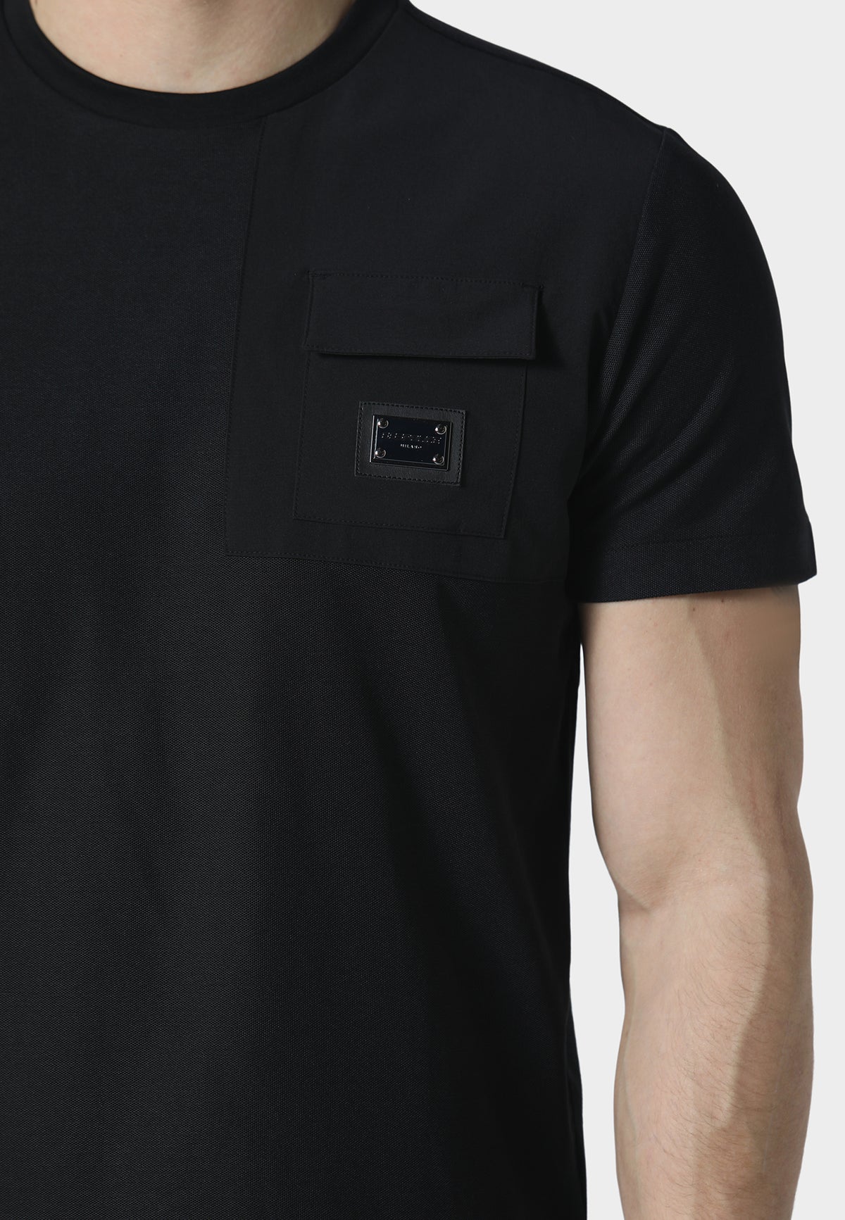 883 Police BEAM BLACK T-SHIRT