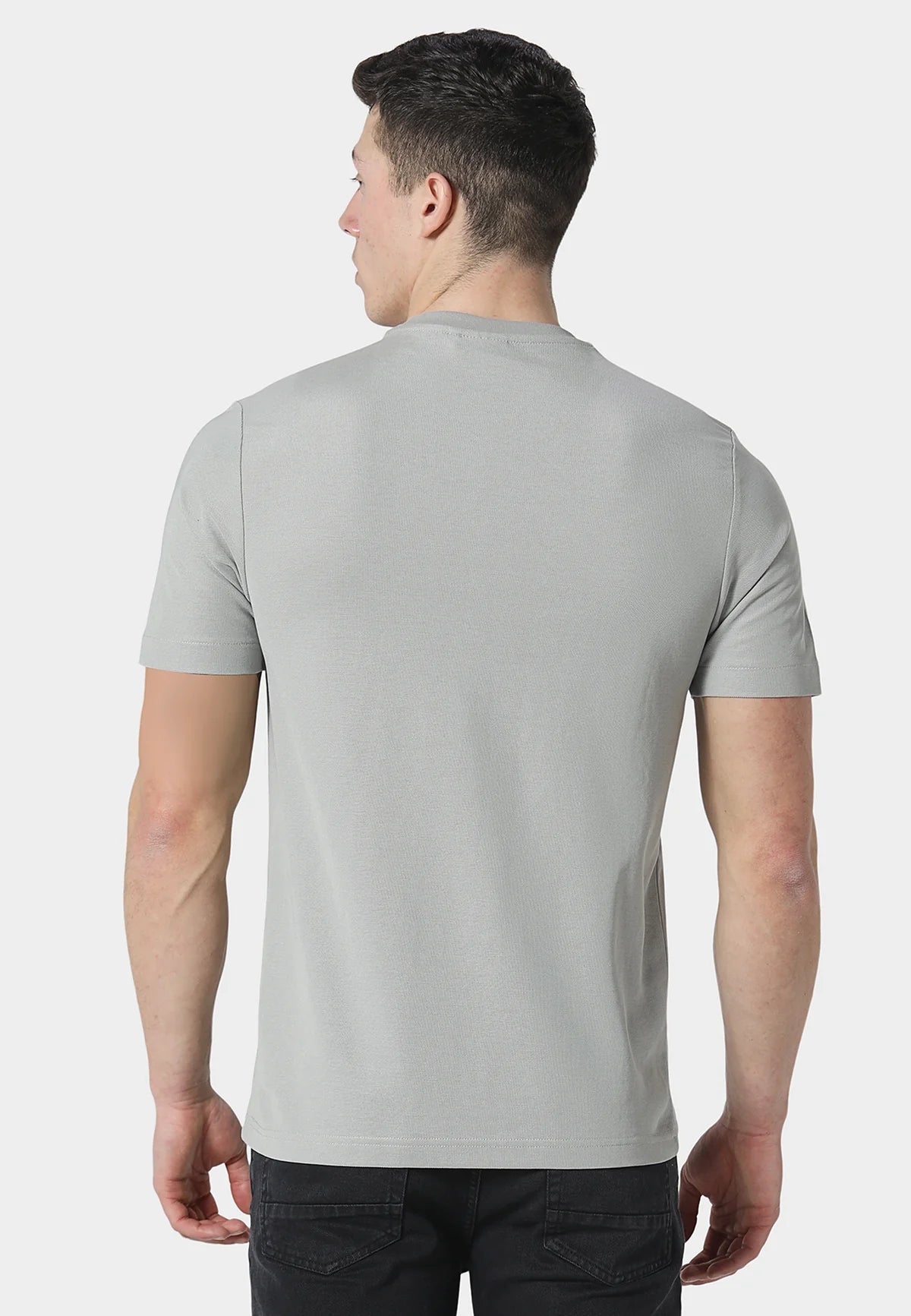 883 Police BEAM COOL GREY T-SHIRT