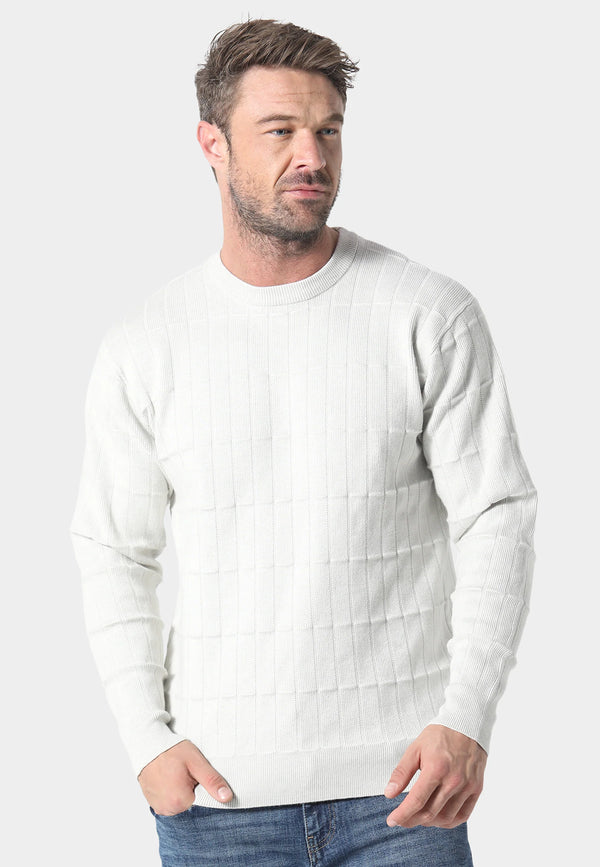 883 Police Bode Ribbed Texture Knitwear - ECRU