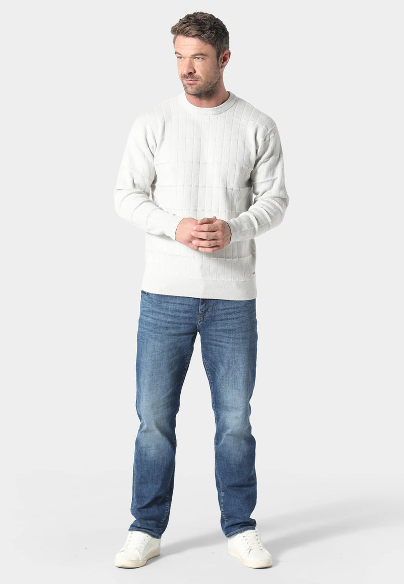 883 Police Bode Ribbed Texture Knitwear - ECRU