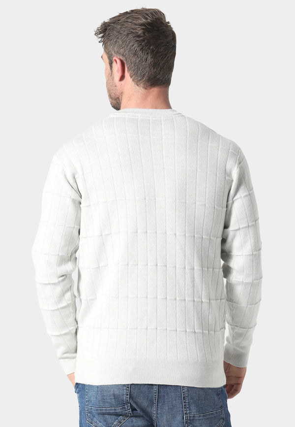 883 Police Bode Ribbed Texture Knitwear - ECRU