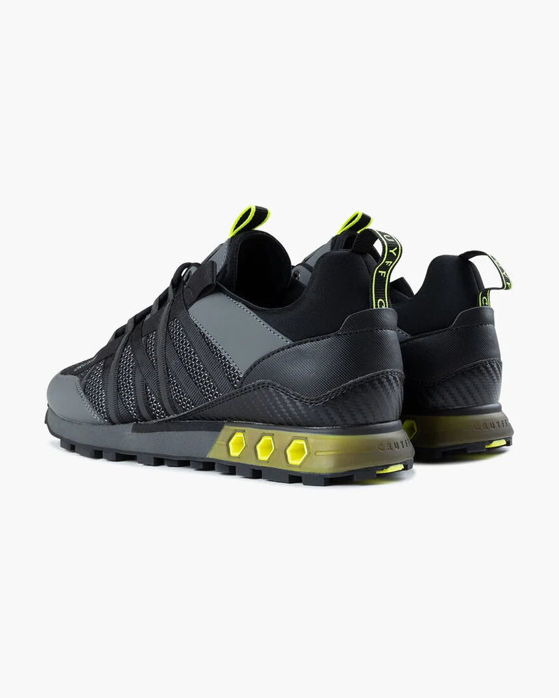 Cruyff Fearia Hex trainers in DARK GREY/BLACK