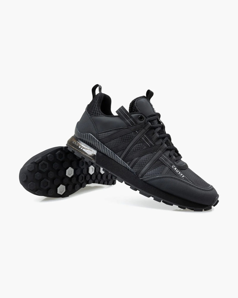 Cruyff Fearia outdoor inspired athletic Sneakers -  BLACK