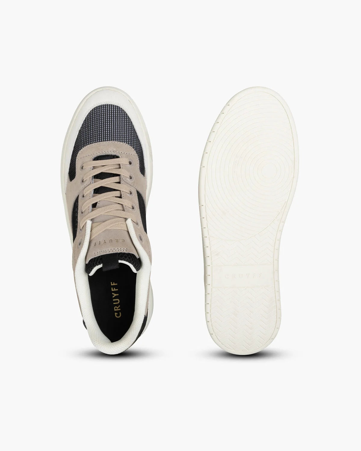 Cruyff Terra Court Men’s Sneakers - PURE CASHMERE Brown/White