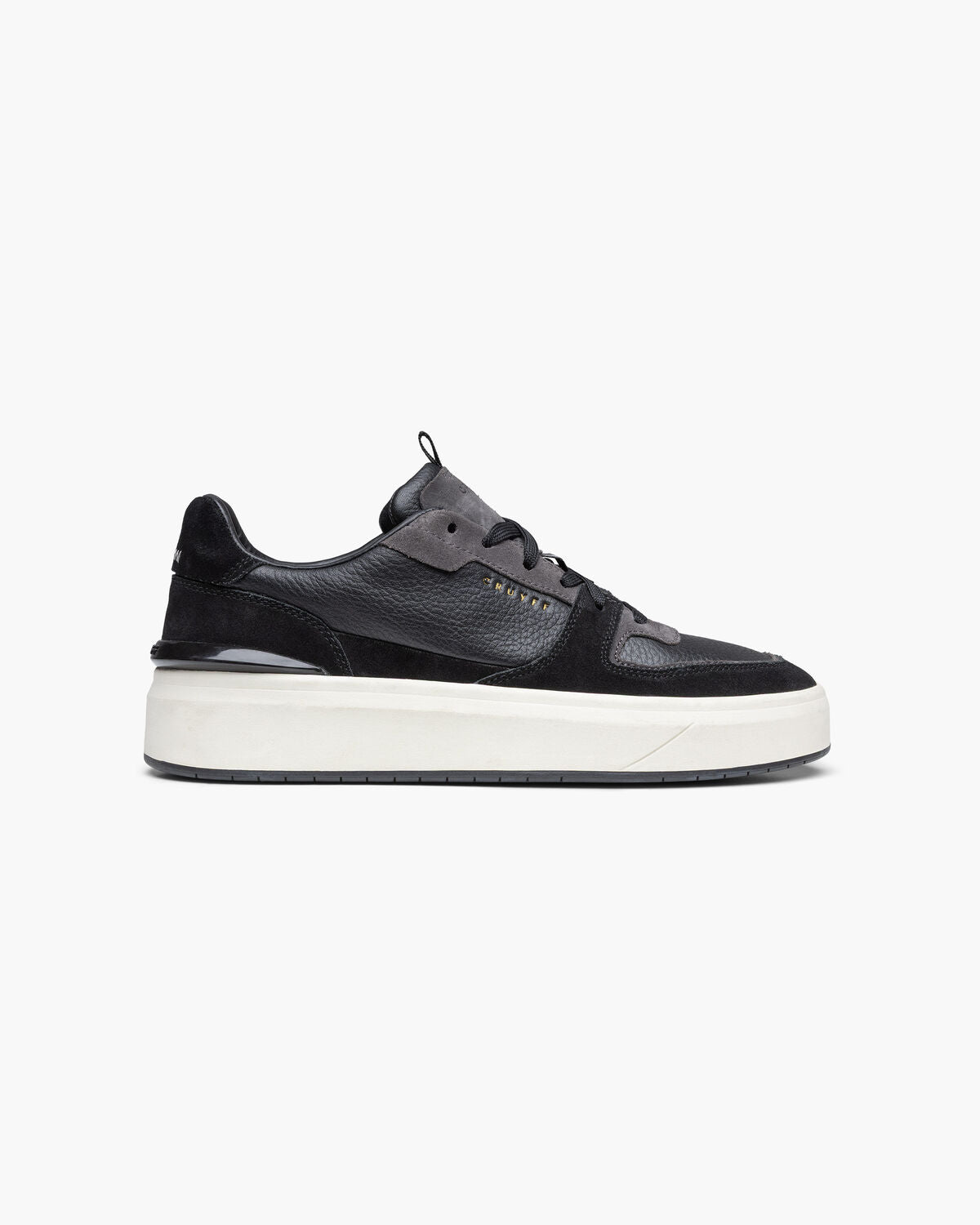 Cruyff Surefire Tennis Trainers Black/Dark Grey