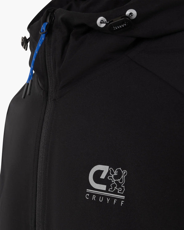 Cruyff Torrid Windbreaker Jacket BLACK