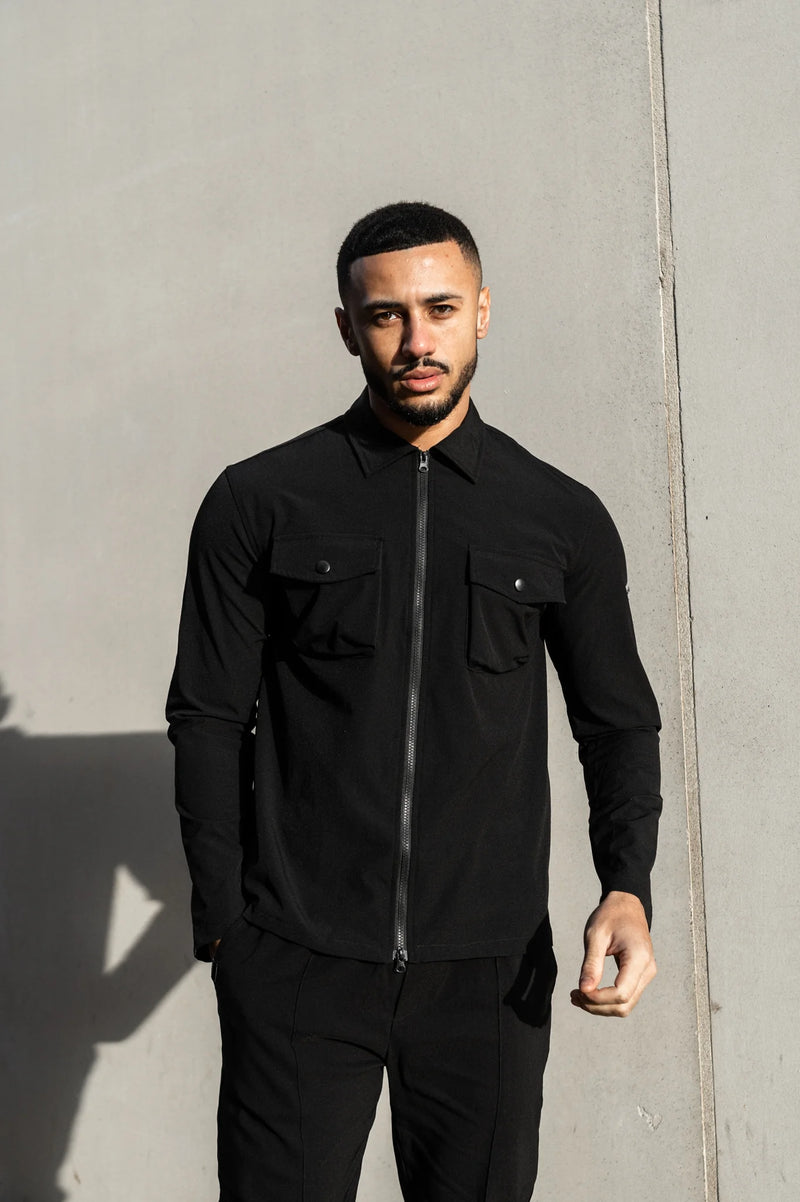 Capo Clothing BUTTON Jacket - Black