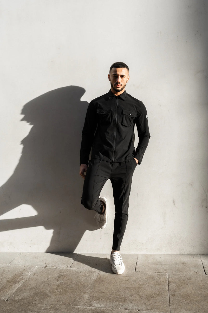 Capo Clothing BUTTON Jacket - Black