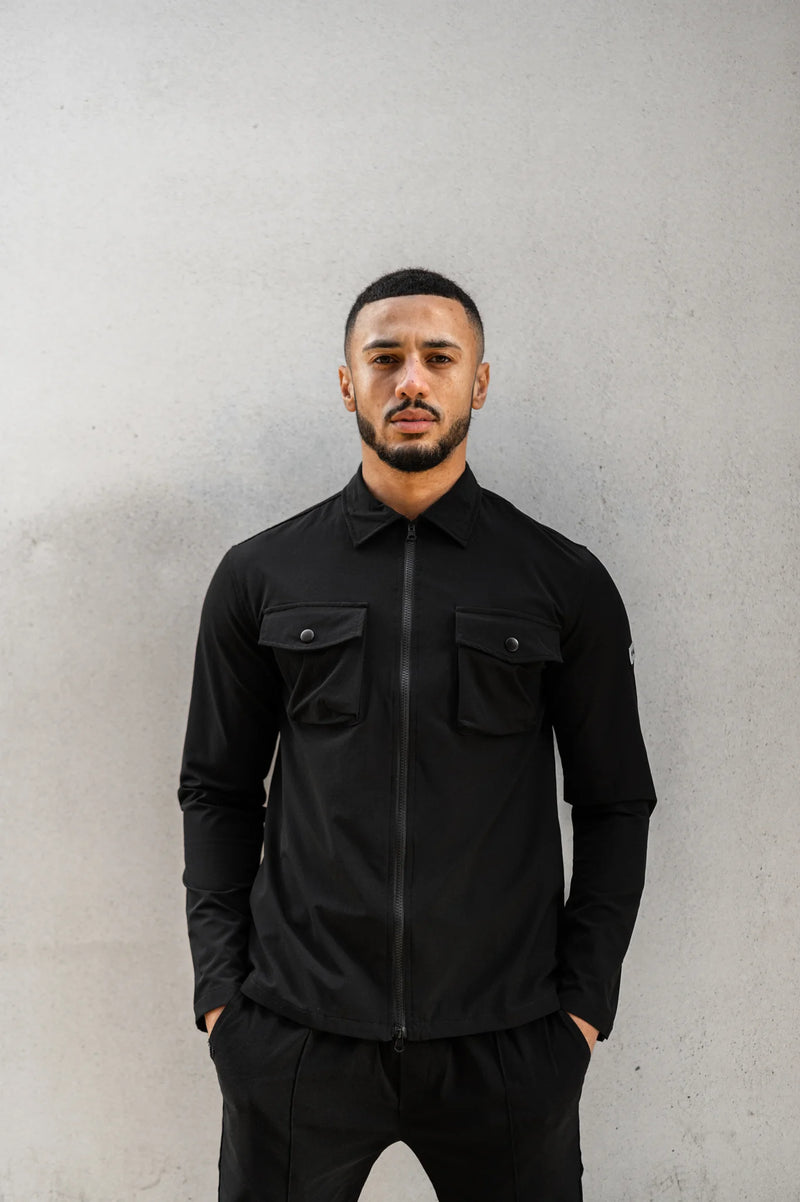 Capo Clothing BUTTON Jacket - Black