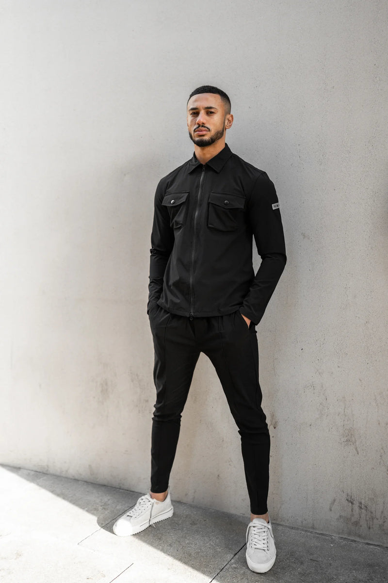 Capo Clothing BUTTON Jacket - Black