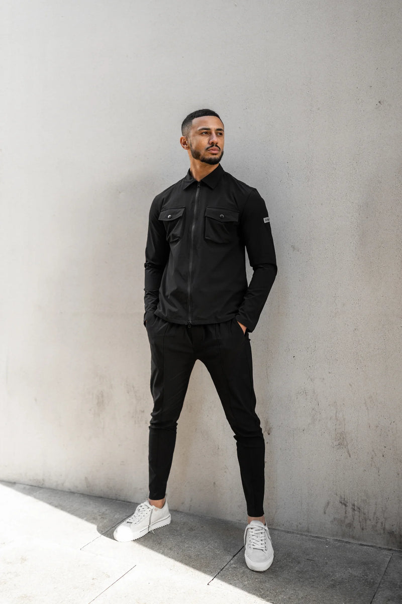 Capo Clothing BUTTON Jacket - Black