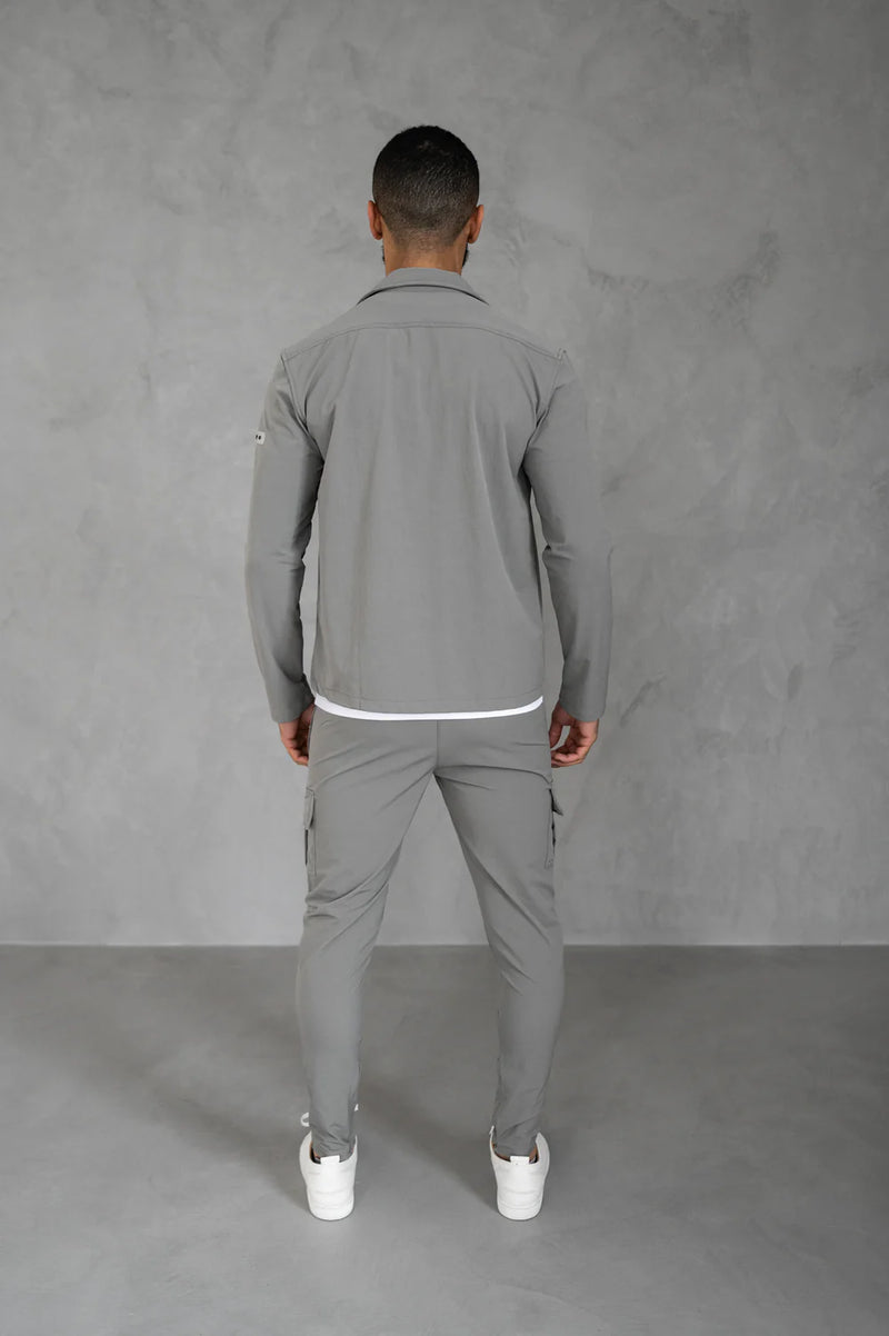 CAPO UTILITY JACKET COLOUR LIGHT GREY