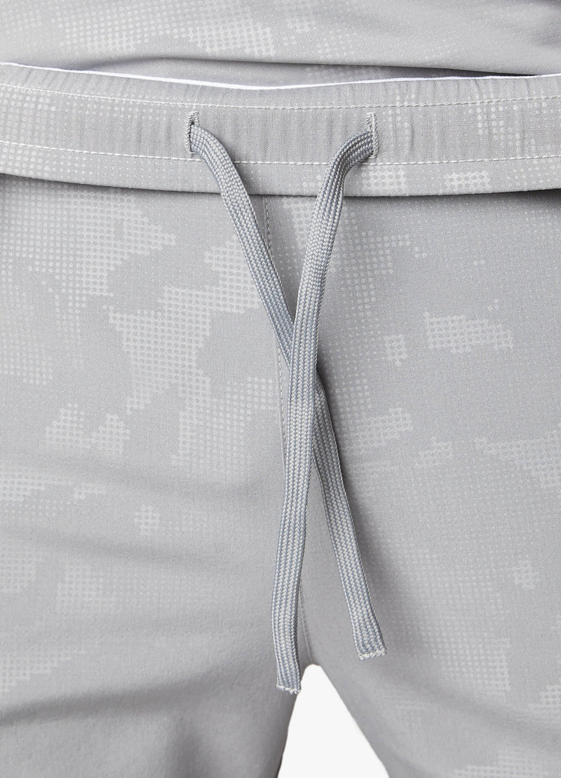 Gym King Debossed Short CLOUDY GREY