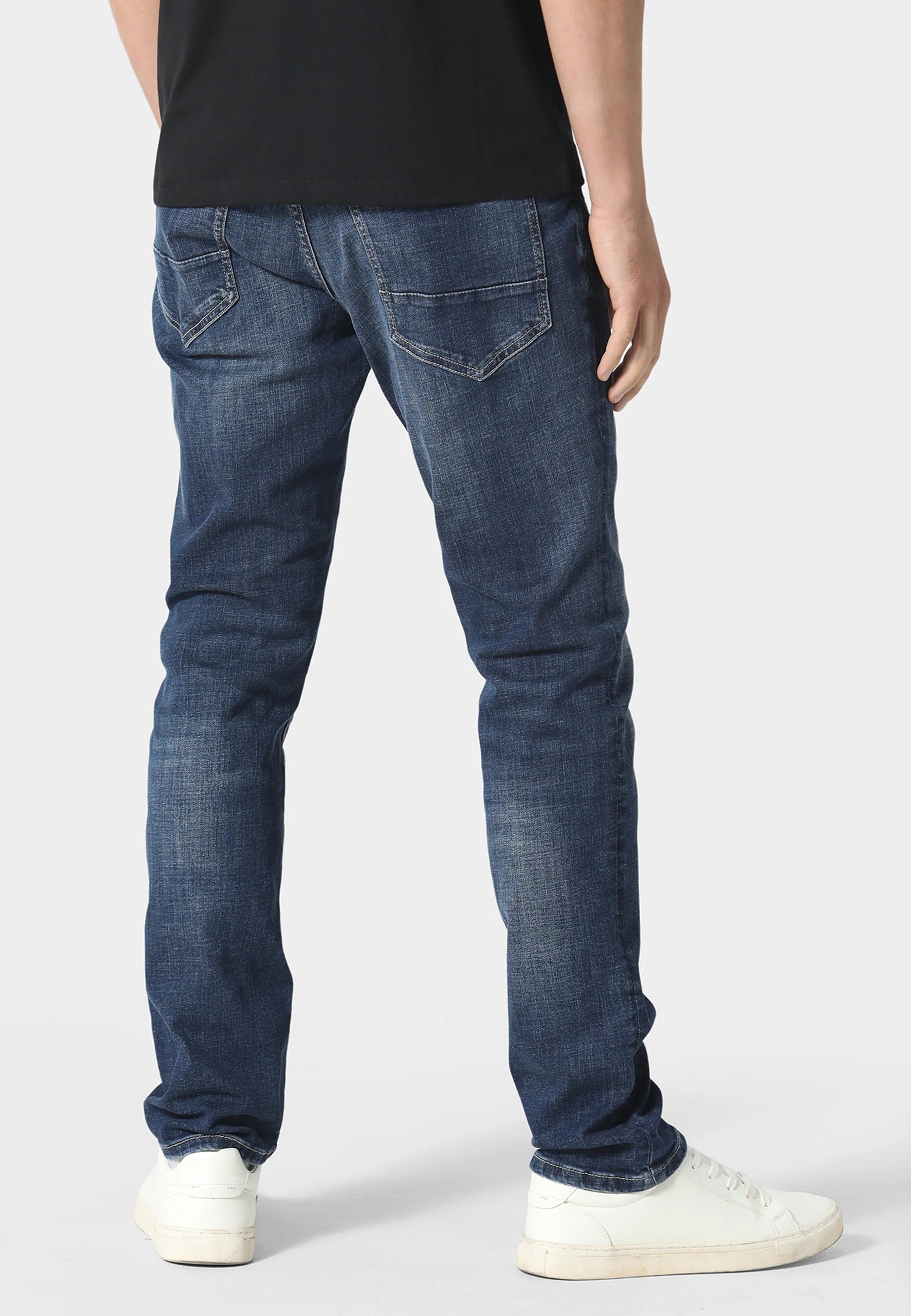 883 Police TODD 1020 Dino Slim Fit Jeans BLUE DENIM