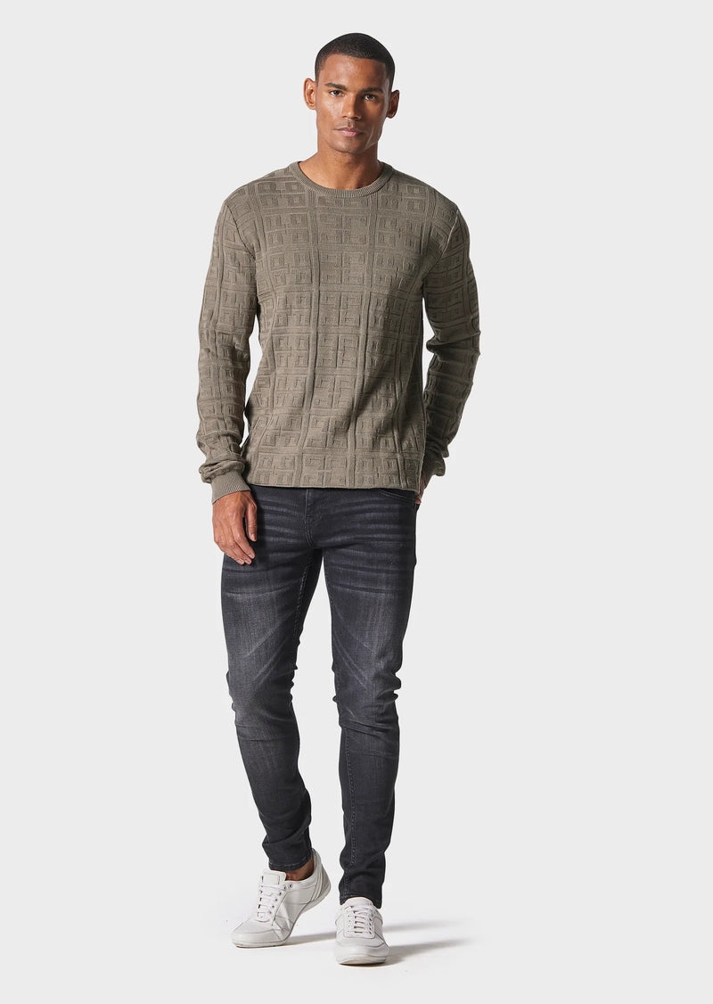 883 Police Divisa Nude Knitted Sweatshirt