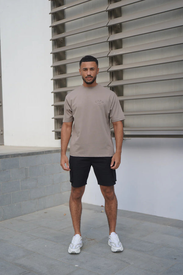 Capo Beach Club T-Shirt - MUSHROOM