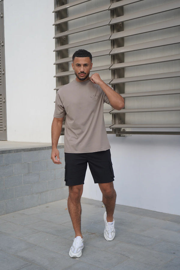 Capo Beach Club T-Shirt - MUSHROOM