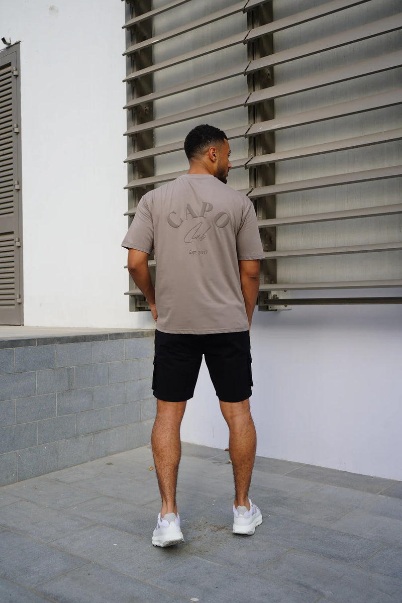 Capo Beach Club T-Shirt - MUSHROOM