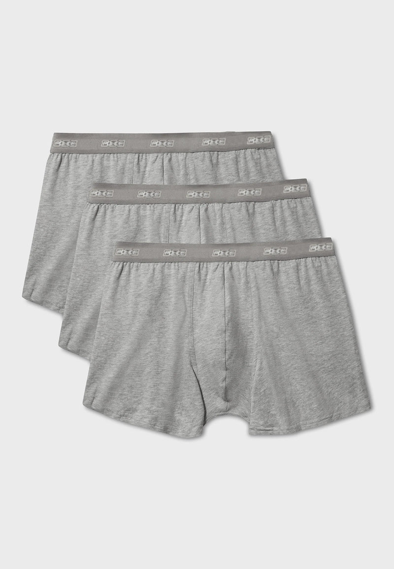 883 Police Esentle Grey 3 Pack Boxers
