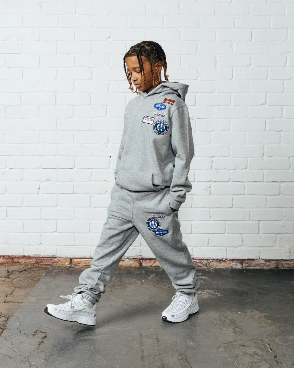 Mercier Junior OG Badge Joggers - GREY