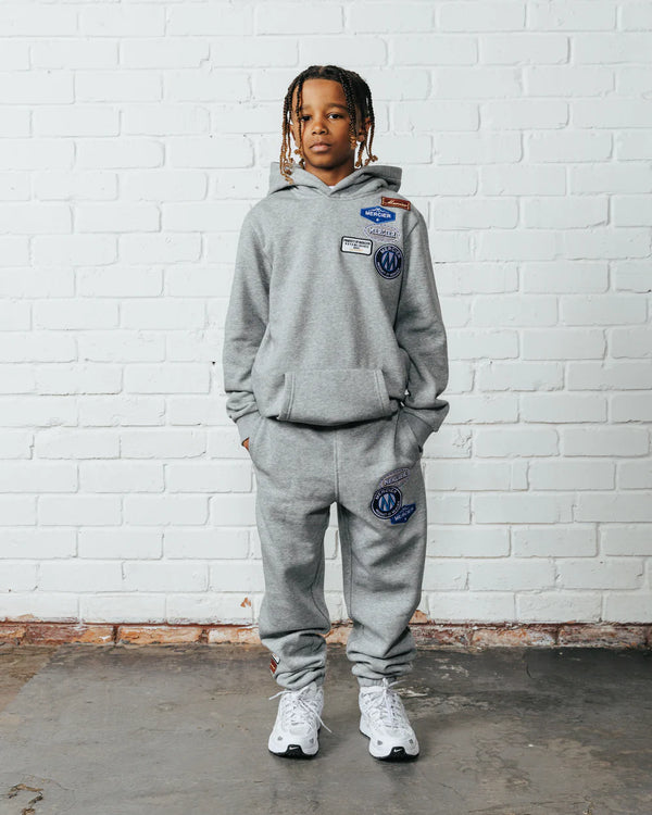 Mercier Junior OG Badge Hoodie - GREY