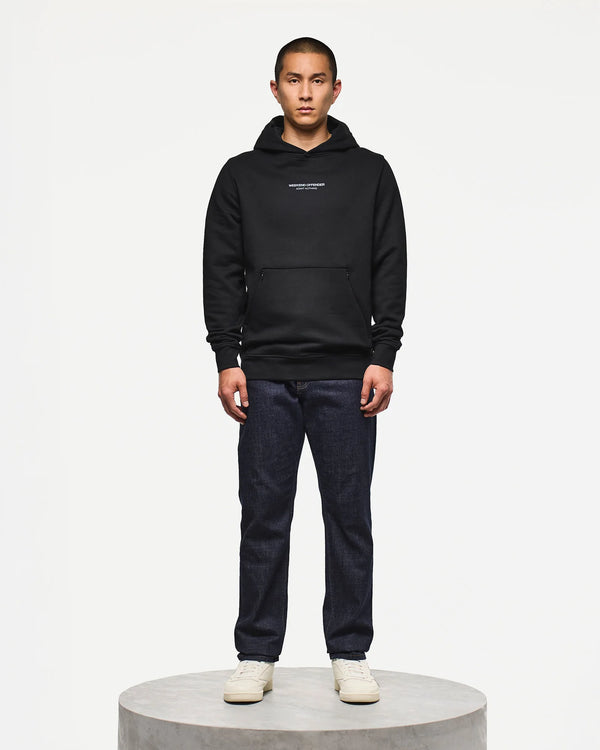 Weekend Offender Cobain Hoodie Black/Blue Shadow