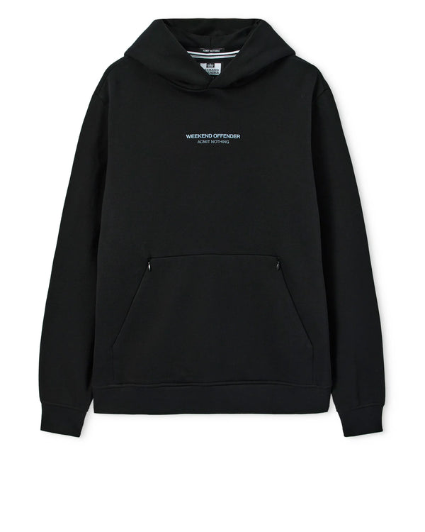 Weekend Offender Cobain Hoodie Black/Blue Shadow