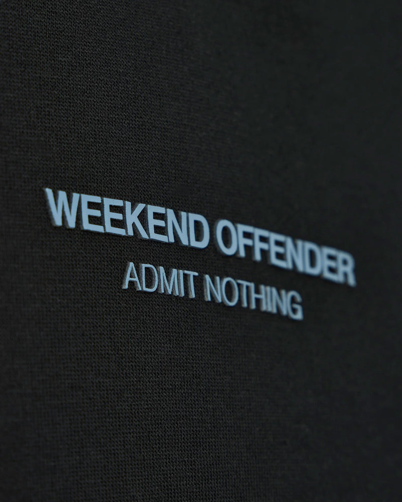 Weekend Offender Cobain Hoodie Black/Blue Shadow