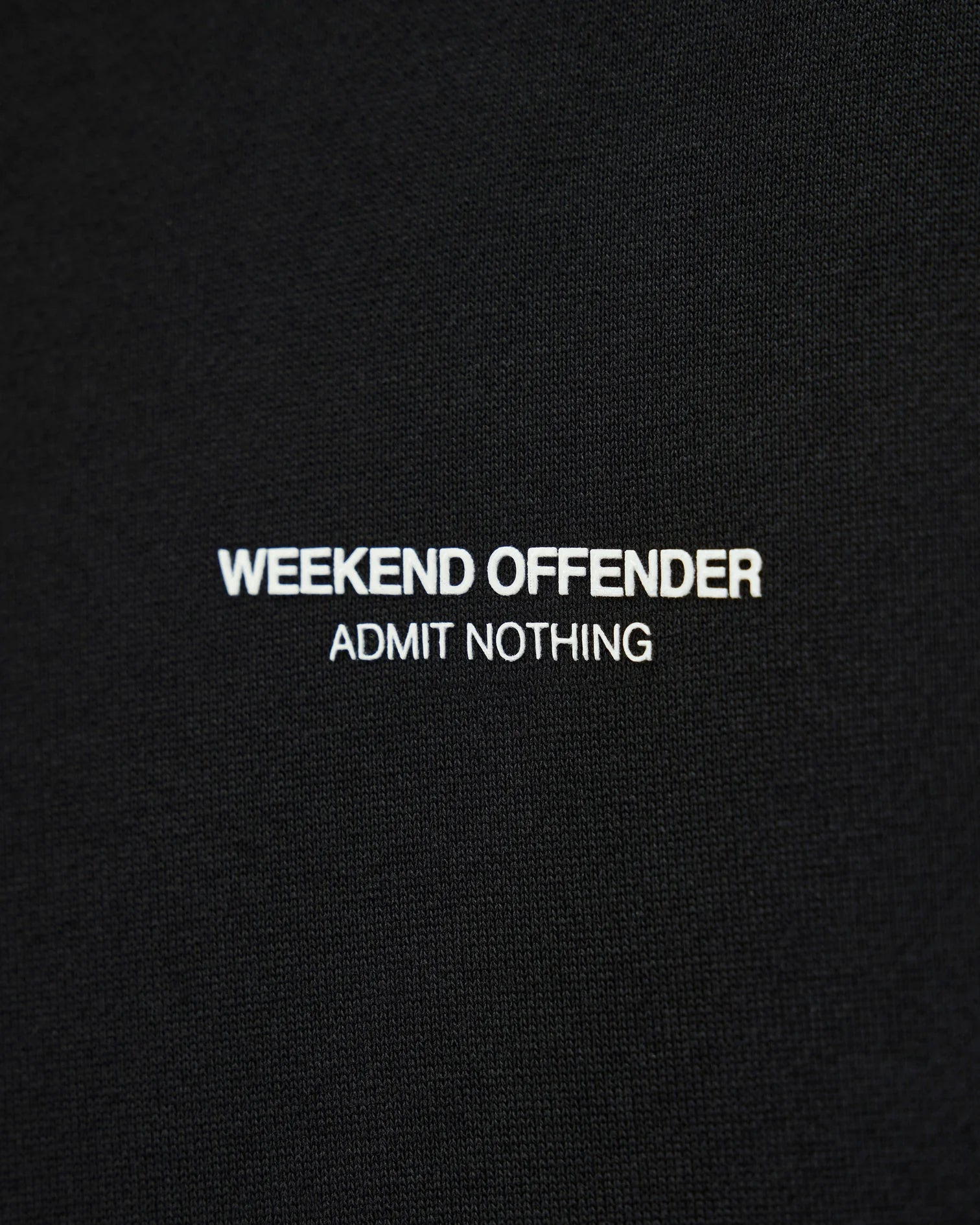Weekend Offender Pares Hoodie Black/Ghost