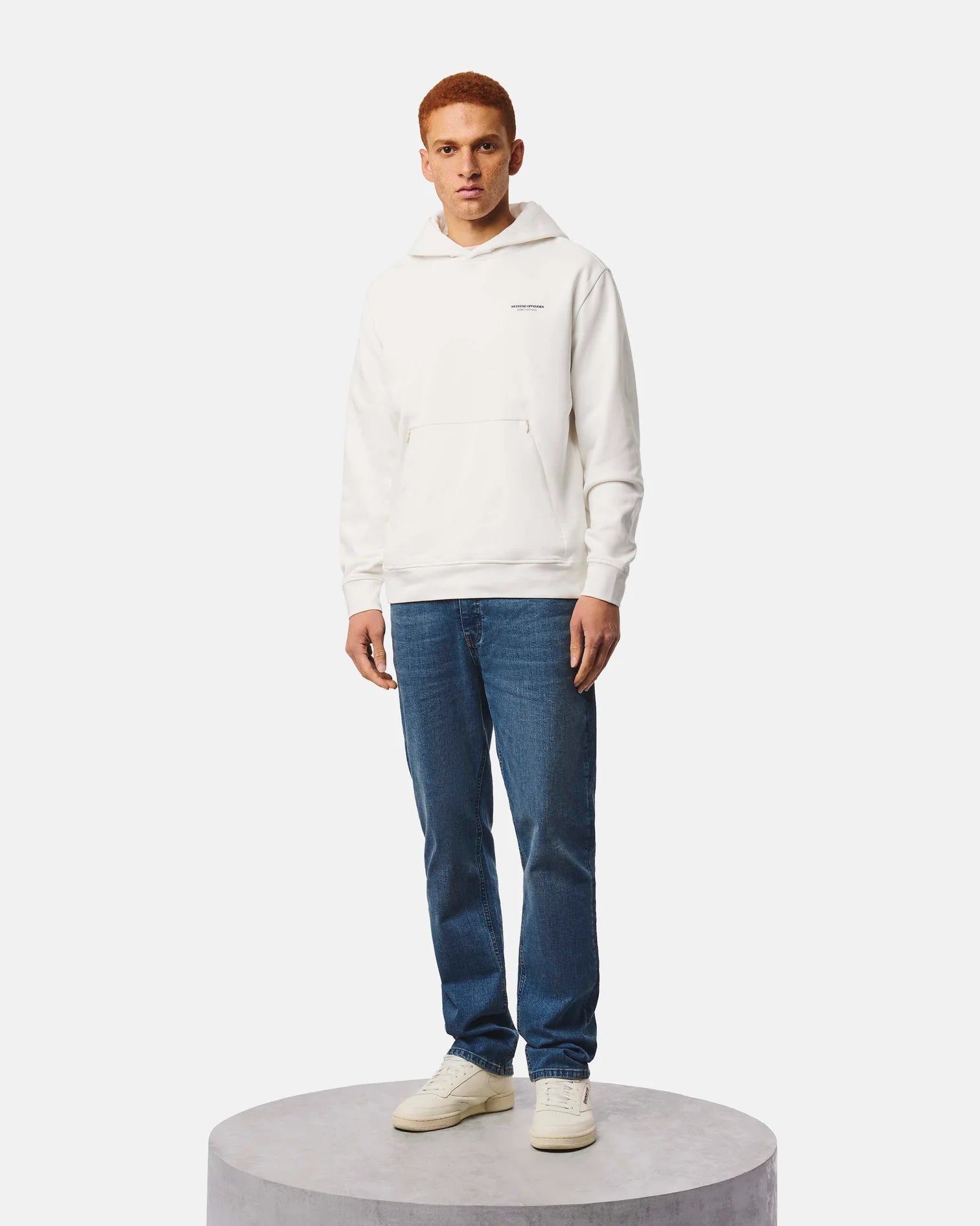 Weekend Offender Pares Hoodie Ghost/Black