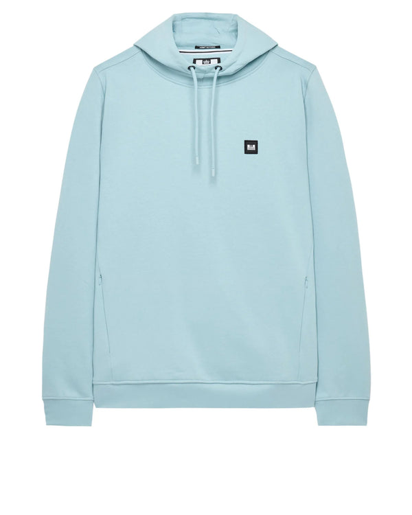 Weekend Offender Ribbe 100% Cotton 370gsm Hoodie Arctic Blue