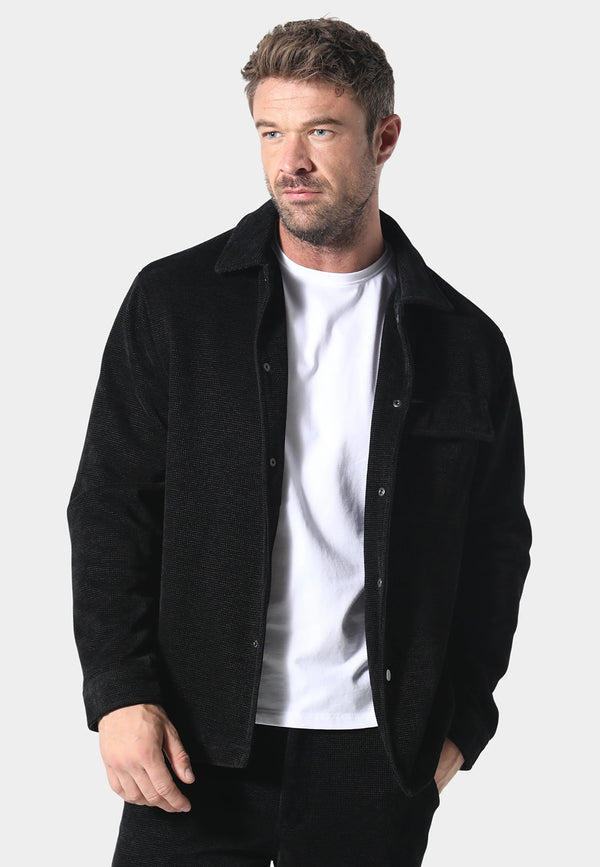 883 Police Hilltop Over shirt - BLACK
