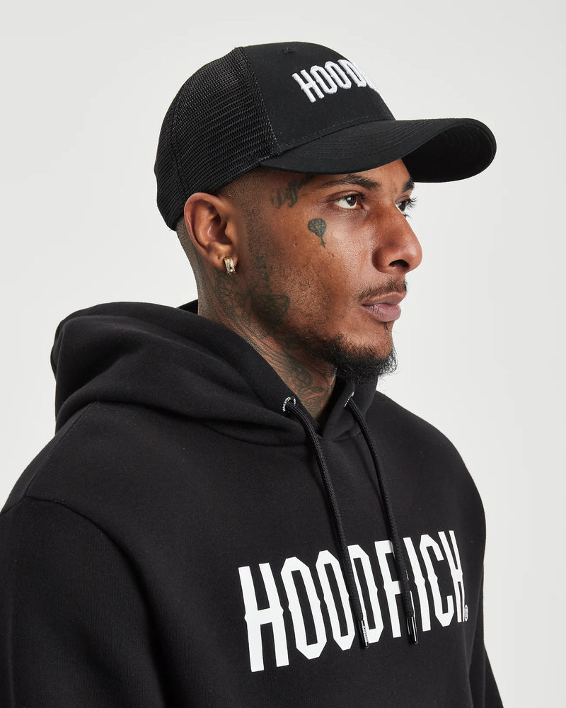Hoodrich OG Core Trucker Cap Black/White