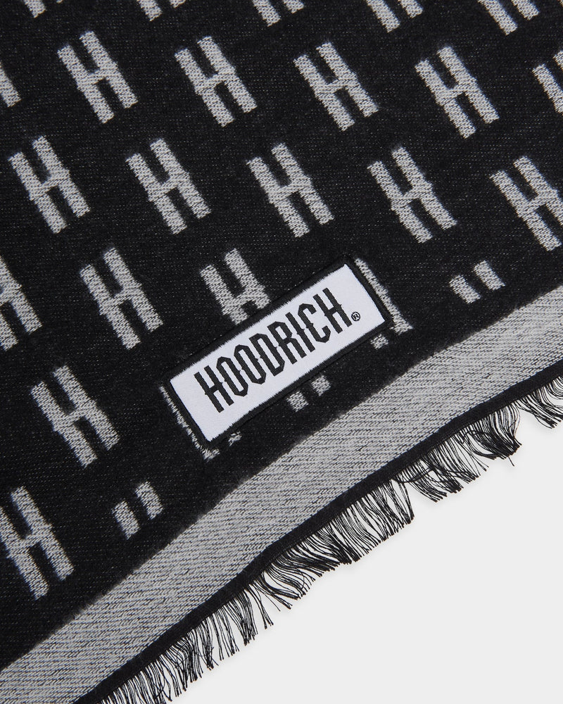 Hoodrich OG Exclusive Reversible Scarf Black/Grey