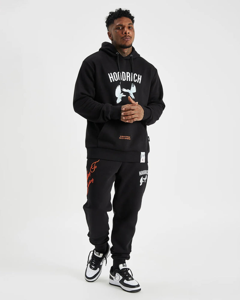 Hoodrich OG Take Flight V2 Hoodie Black/White/Red