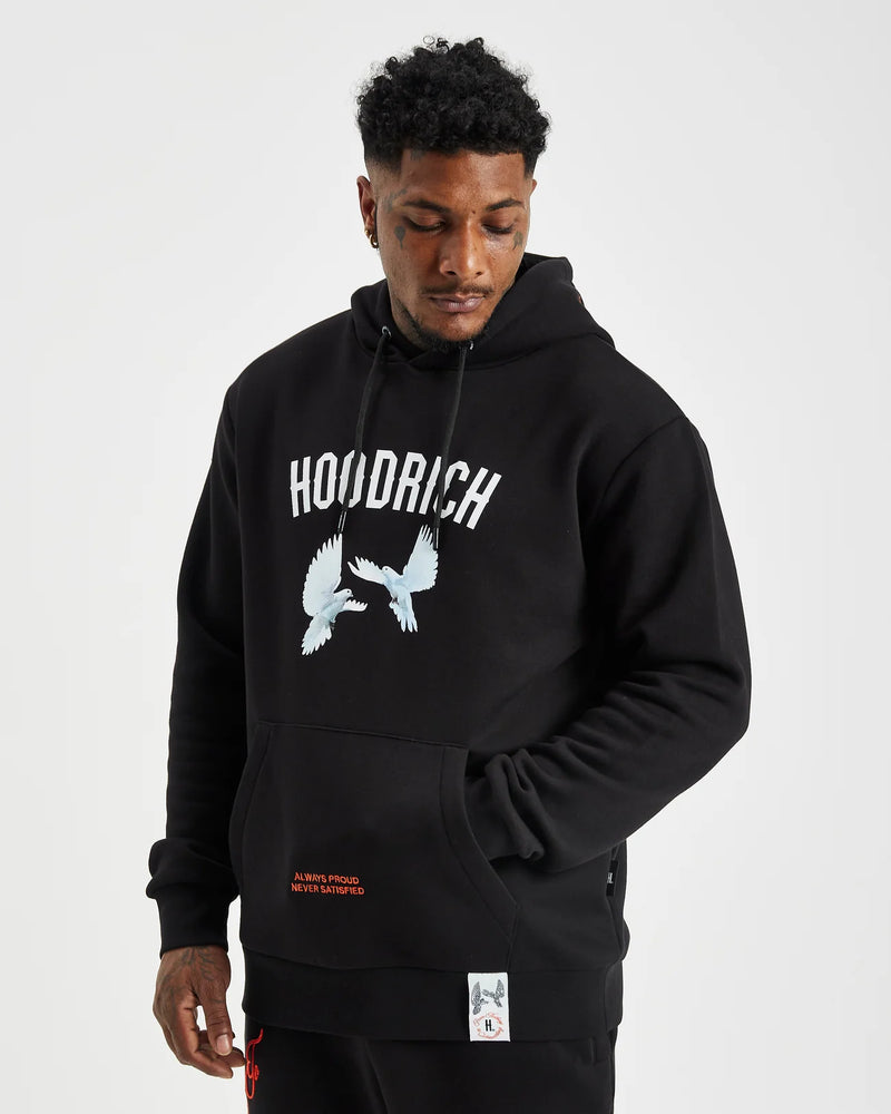 Hoodrich OG Take Flight V2 Hoodie Black/White/Red