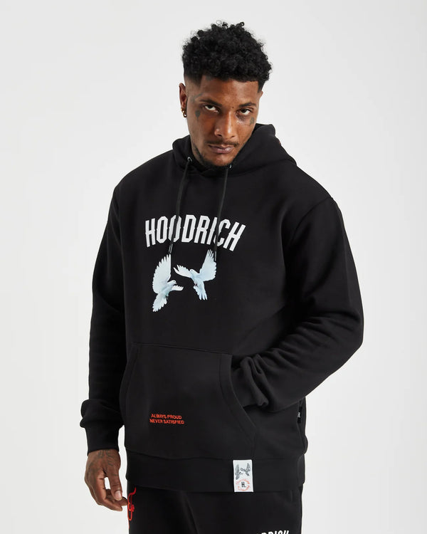 Hoodrich OG Take Flight V2 Hoodie Black/White/Red