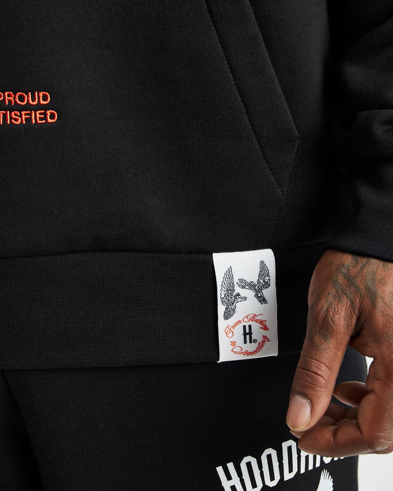 Hoodrich OG Take Flight V2 Hoodie Black/White/Red