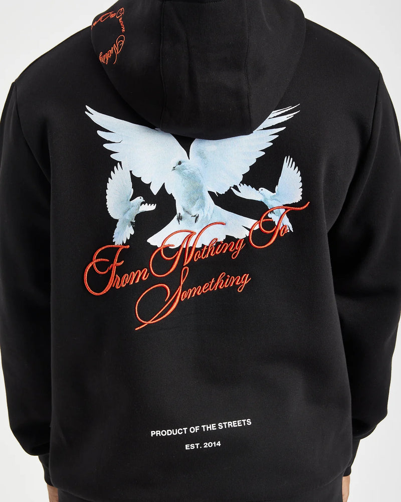 Hoodrich OG Take Flight V2 Hoodie Black/White/Red
