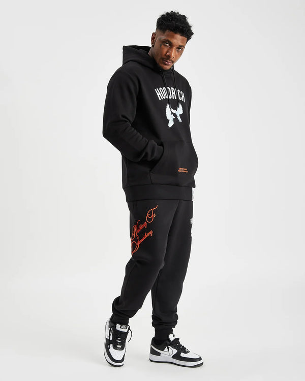 Hoodrich OG Take Flight V2 Joggers Black/White/Red