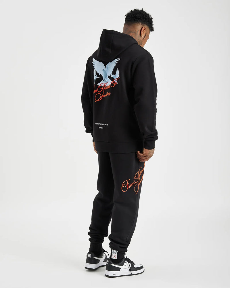 Hoodrich OG Take Flight V2 Joggers Black/White/Red