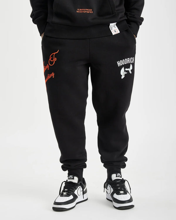 Hoodrich OG Take Flight V2 Joggers Black/White/Red